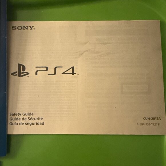 2013 Sony Playstation 4 PS4 Quick Start Safety Guide CUH-ZCT1U - Picture 6 of 7